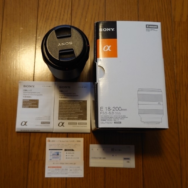 SONY レンズ E18-200F3.5-6.3OSS sel18200 高級品市場 16830円 www