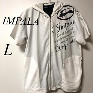 インパラ(IMPALA)のIMPALA Tシャツ+ジップアップパーカー　セット　メンズ　Lサイズ(Tシャツ/カットソー(半袖/袖なし))