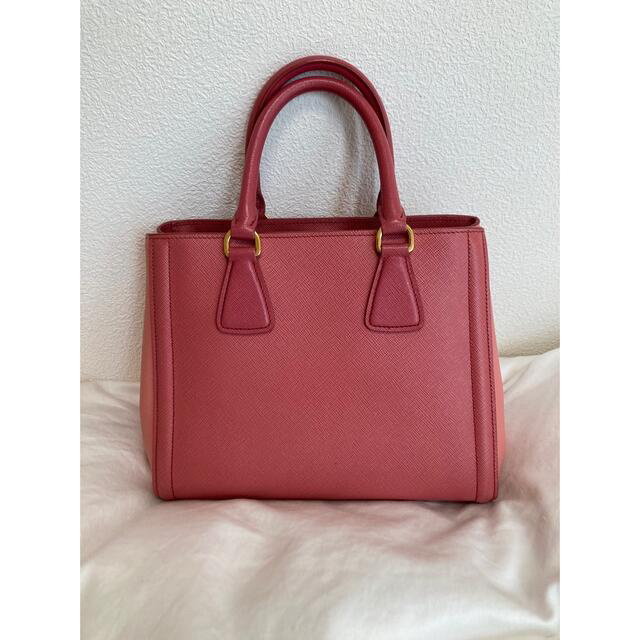 PRADA プラダ サフィアーノ 2wayハンドバッグ ピンク