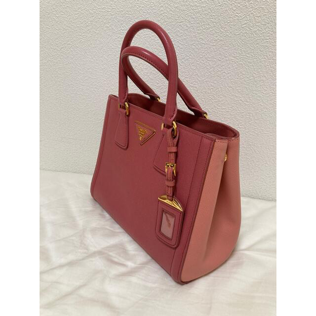 PRADA プラダ サフィアーノ 2wayハンドバッグ ピンク