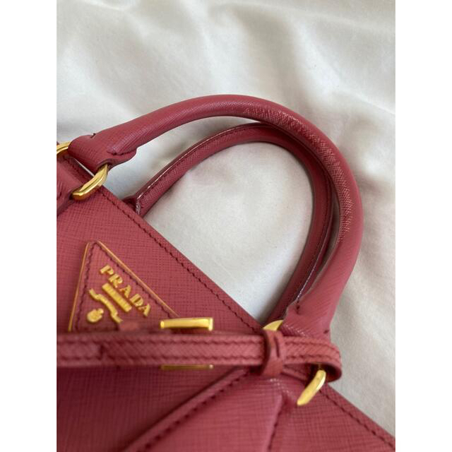 PRADA プラダ サフィアーノ 2wayハンドバッグ ピンク