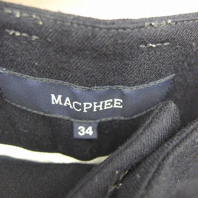 MACPHEE(マカフィー)のマカフィー MACPHEE トゥモローランド パンツ ショート ロールアップ 厚 レディースのパンツ(ショートパンツ)の商品写真