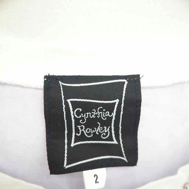 Cynthia Rowley(シンシアローリー)のシンシアローリー CYNTHIA ROWLEY カットソー Tシャツ レース ビ レディースのトップス(カットソー(半袖/袖なし))の商品写真
