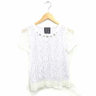 シンシアローリー(Cynthia Rowley)のシンシアローリー CYNTHIA ROWLEY カットソー Tシャツ レース ビ(カットソー(半袖/袖なし))