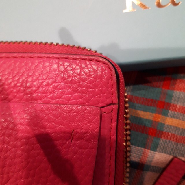 kate spade ピンクリボン長財布 - 財布 kate spade♡赤リボン長財布