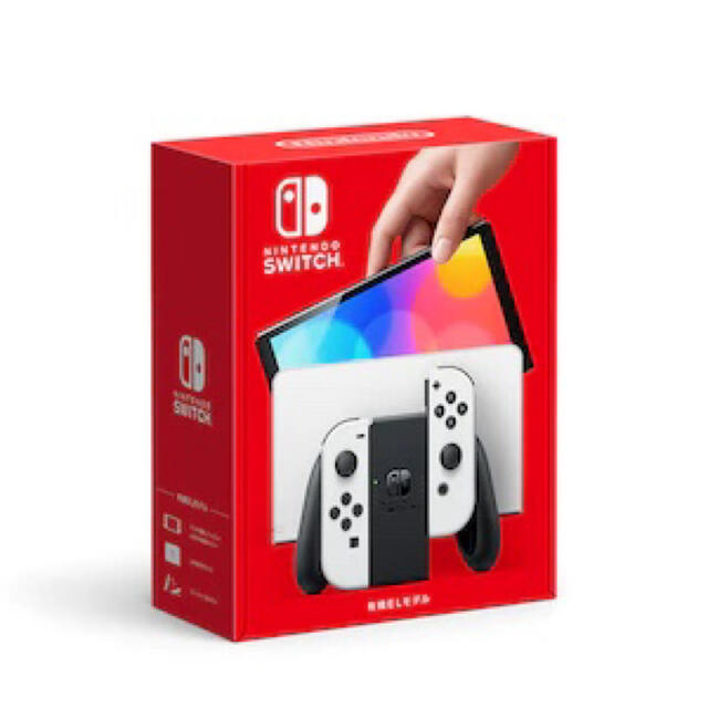 【激安】 Nintendo Switch - 【新品未使用】NintendoSwitch有機ELホワイト 家庭用ゲーム機本体