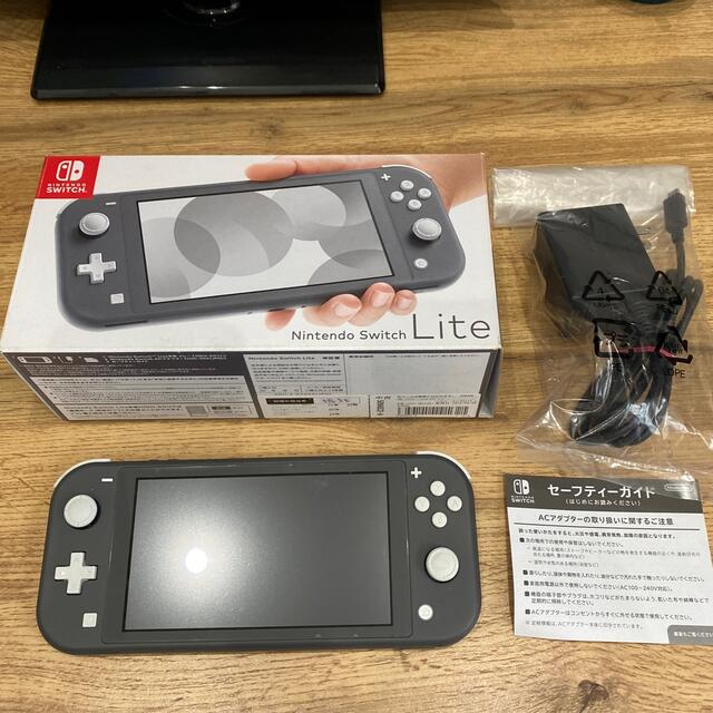 Nintendo Switch lite 本体 グレー 中古 感謝の声続々！ www.gold-and