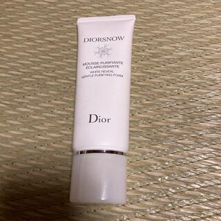 クリスチャンディオール(Christian Dior)のクリスチャンディオール　スノーホワイトフォーム　洗顔料　50ml(洗顔料)
