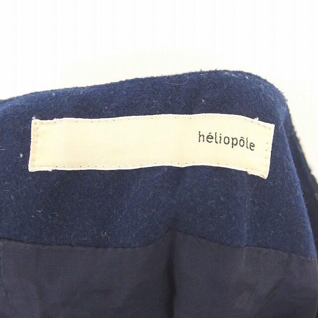 heliopole(エリオポール)のエリオポール heliopole スカート 台形 ミニ ニット ボーダー ラメ レディースのスカート(ミニスカート)の商品写真