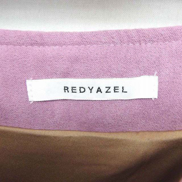 REDYAZEL(レディアゼル)のレディアゼル REDYAZEL スカート 台形 ラップ 巻き ミニ ストライプ レディースのスカート(ミニスカート)の商品写真
