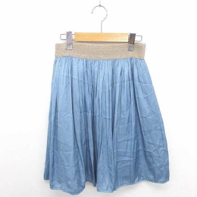 STRAWBERRY-FIELDS(ストロベリーフィールズ)のストロベリーフィールズ STRAWBERRY-FIELDS スカート ギャザー レディースのスカート(ひざ丈スカート)の商品写真