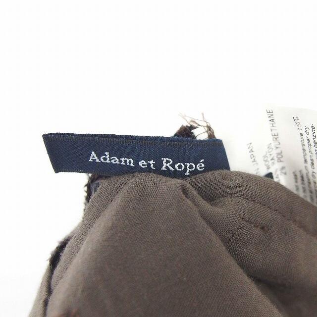 Adam et Rope'(アダムエロぺ)のアダムエロペ Adam et Rope' パンツ テーパード チェック ジップ レディースのパンツ(その他)の商品写真