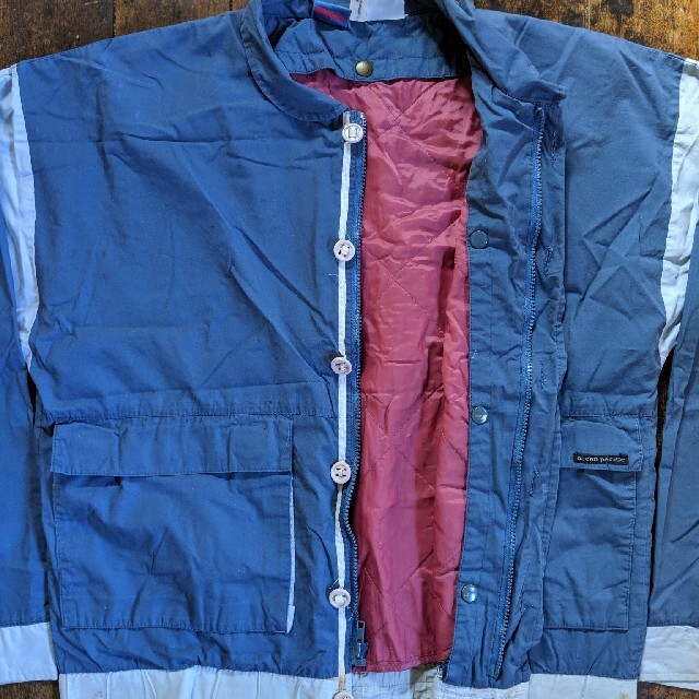 ワーク☆ハンテン ビンテージ JKT ライトニングボルト オーシャン