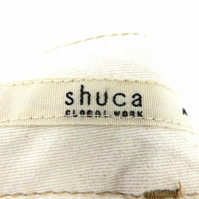 shuca(シュカ)のシュカ Shuca パンツ ロング ジップフライ ポケット シンプル M ベージ レディースのパンツ(その他)の商品写真