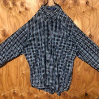 PENDLETON　ペンドルトン　ピンクパープル　チェックシャツ　ボタンダウン