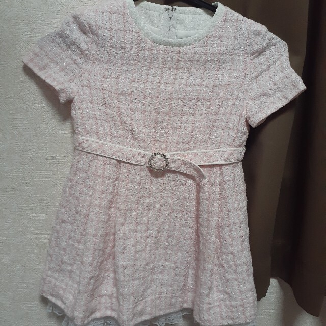 120cm　ワンピース＆ジャケット キッズ/ベビー/マタニティのキッズ服女の子用(90cm~)(ドレス/フォーマル)の商品写真