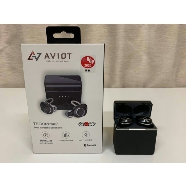 Avoid(アヴォイド)のAVIOT TE-D01D MK2-BK スマホ/家電/カメラのオーディオ機器(ヘッドフォン/イヤフォン)の商品写真