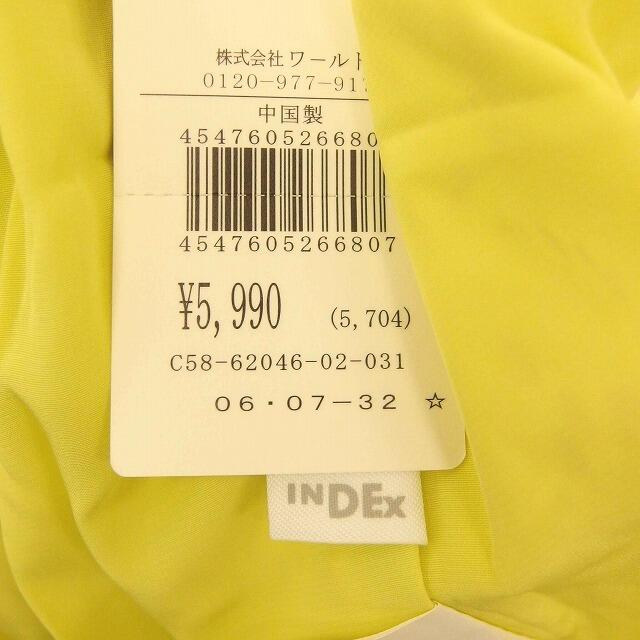 INDEX(インデックス)のインデックス INDEX タグ付き パンツ キュロット ショート 総レース 綿 レディースのパンツ(キュロット)の商品写真