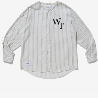 ダブルタップス(W)taps)の2枚セットwtaps league shirt グレー・ホワイト XL(シャツ)