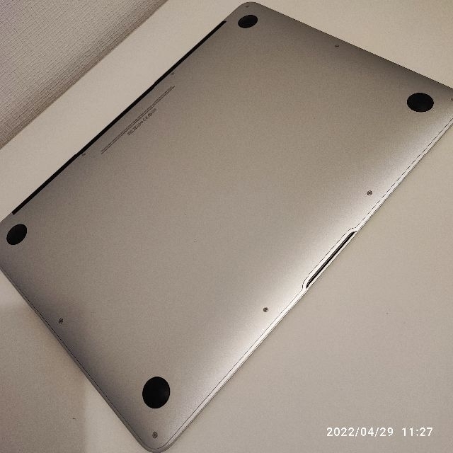 Apple(アップル)のMacBook Air(13.3インチ, Mid 2012) USキーボード スマホ/家電/カメラのPC/タブレット(ノートPC)の商品写真