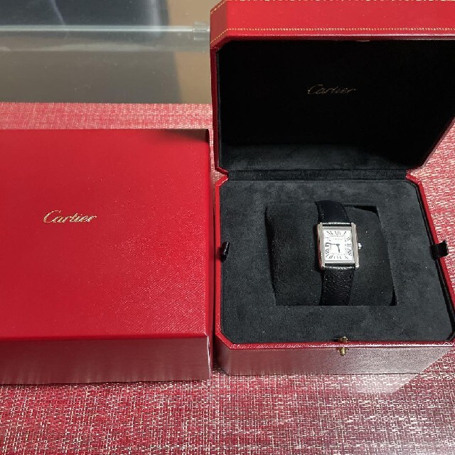 人気大割引 Cartier - カルティエ・タンクソロSM 腕時計