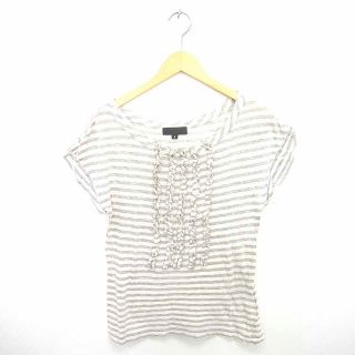 ジルスチュアート(JILLSTUART)のジルスチュアート JILL STUART カットソー Tシャツ ボーダー フリル(その他)