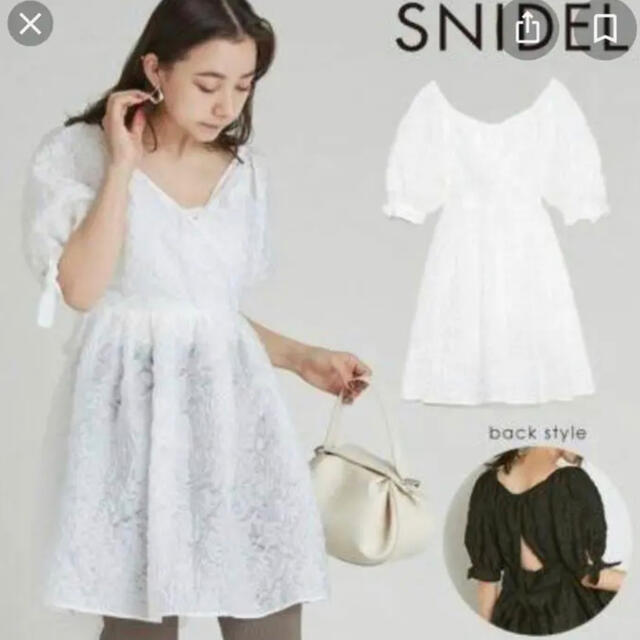 SNIDEL(スナイデル)のSnidel スナイデルシアージャガードチュニック レディースのワンピース(ミニワンピース)の商品写真