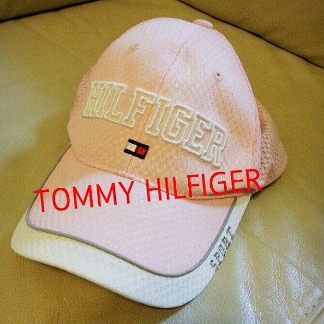 TOMMY HILFIGER(トミーヒルフィガー)の【値下げ】スポーツキャップ☆美品 レディースの帽子(キャップ)の商品写真