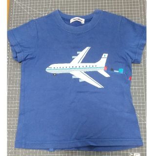 ファミリア(familiar)のfamiliar 飛行機のTシャツ 110サイズ(Tシャツ/カットソー)