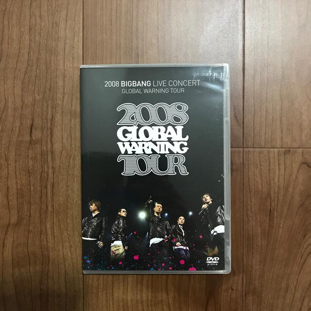 2008　BIGBANG　LIVE　CONCERT『GLOBAL　WARNING エンタメ/ホビーのDVD/ブルーレイ(舞台/ミュージカル)の商品写真