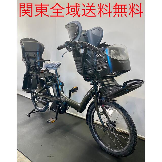 宅配便配送 電動自転車 ヤマハ パスキッスミニ 20インチ 3人乗り 現行