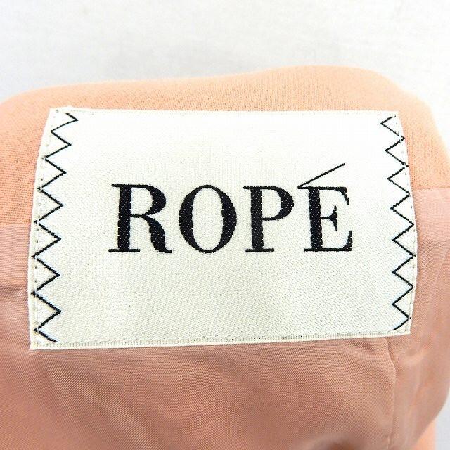 ROPE’(ロペ)のロペ ROPE スカート 台形 膝丈 シンプル バックジップ 38 ピンク /S レディースのスカート(ひざ丈スカート)の商品写真