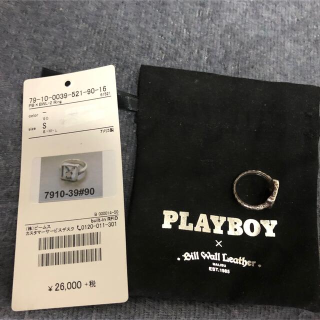 PLAYBOY × Bill Wall Leather ラビットヘッド リングリング(指輪)