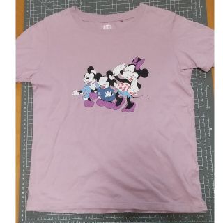 ユニクロ(UNIQLO)のユニクロ 130サイズ ミニーちゃん半袖Tシャツ(Tシャツ/カットソー)