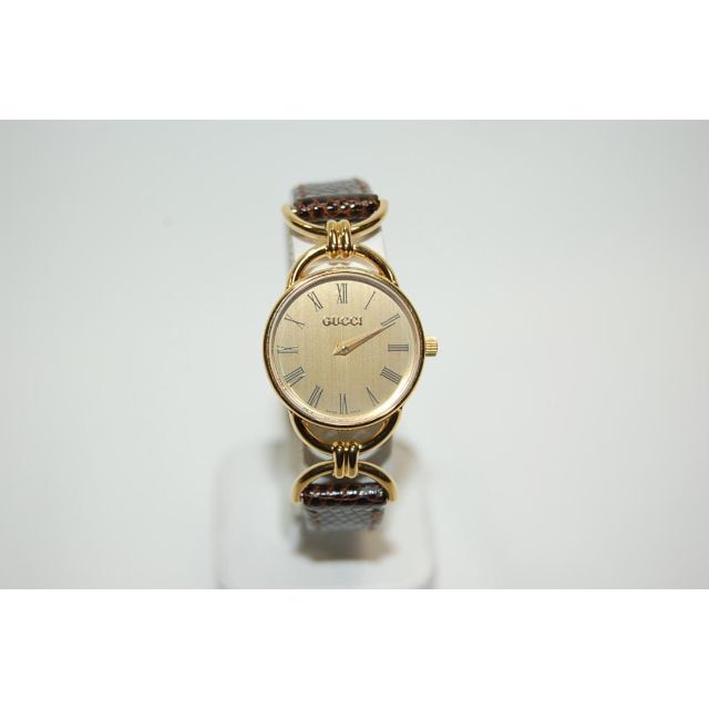 高品質即納 ヤフオク! グッチ 6000.2.L ラウンドフェイス 腕時計
