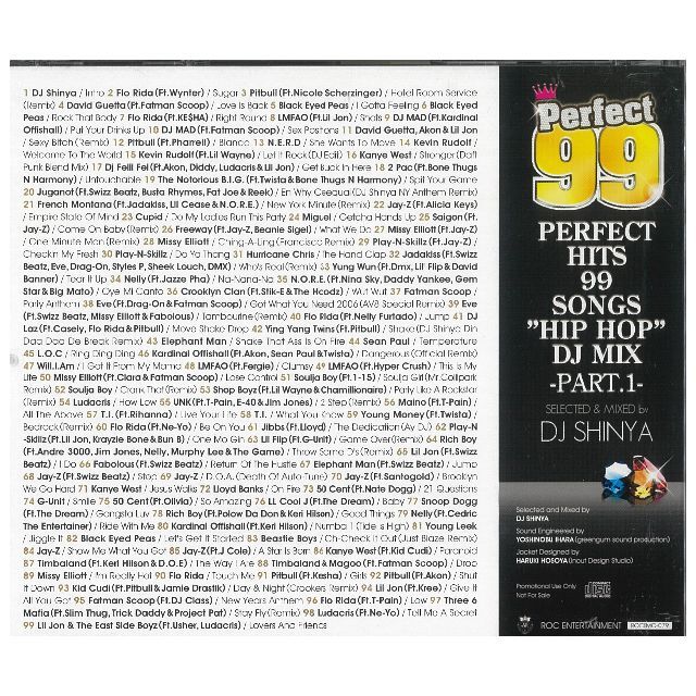 DJ SHINYA FAMOUS PERFECT HITS 99 SONGS エンタメ/ホビーのCD(R&B/ソウル)の商品写真