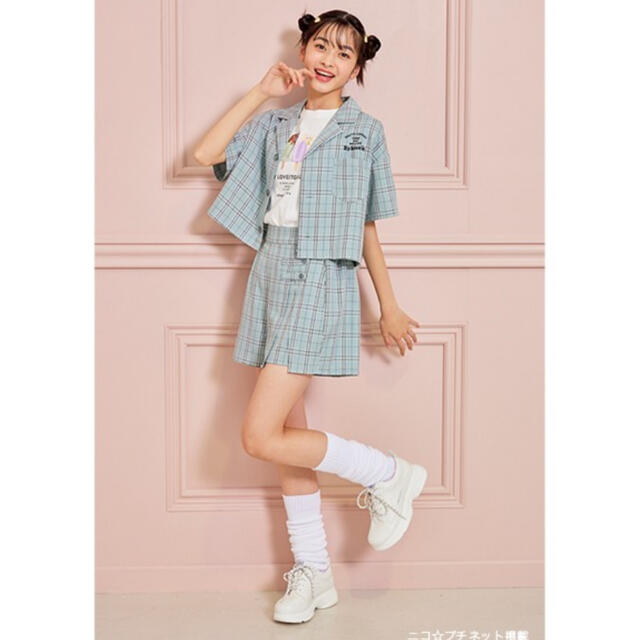 NARUMIYA INTERNATIONAL(ナルミヤ インターナショナル)のby LOVEiT バイラビット　シャツのみ　150 キッズ/ベビー/マタニティのキッズ服女の子用(90cm~)(ブラウス)の商品写真