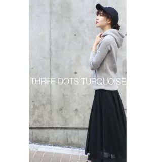THREE DOTS TURQUOISE☆ - ミリタリージャケット