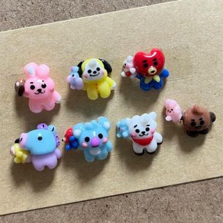 3dネイルパーツ　確認用　【BT21baby  パペット　ネイルパーツ】(デコパーツ)