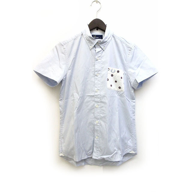 フレッドペリー × ノワート ボタンダウン BDシャツ 半袖 XS