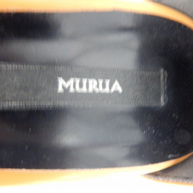 MURUA(ムルーア)のムルーア MURUA パンプス ヒール ベルト ストラップ チャンキーヒール 3 レディースの靴/シューズ(ハイヒール/パンプス)の商品写真