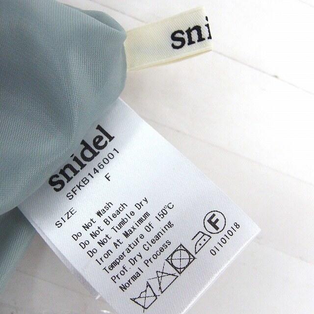 SNIDEL(スナイデル)のスナイデル snidel スカート ギャザー フレア レース ティアード ミニ レディースのスカート(ミニスカート)の商品写真