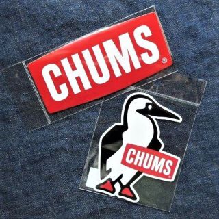 チャムス(CHUMS)の2枚セット CHUMS ステッカー CH62-1072 1622 新品 未使用(その他)