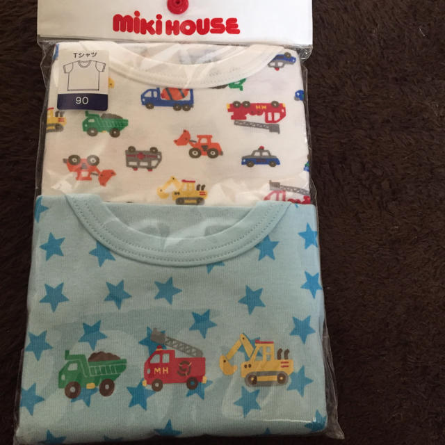 mikihouse(ミキハウス)の専用♡！新品ミキハウス Ｔシャツ キッズ/ベビー/マタニティのキッズ服男の子用(90cm~)(下着)の商品写真