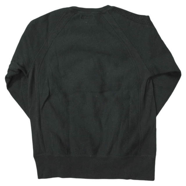 Engineered Garments(エンジニアードガーメンツ)のEngineered Garments エンジニアードガーメンツ カナダ製 Crew Neck Sweat  20oz Fleece ラメ側章 クルーネックスウェット S ブラック トレーナー 裏起毛 ラグラン プルオーバー トップス【中古】【Engineered Garments】 メンズのトップス(スウェット)の商品写真