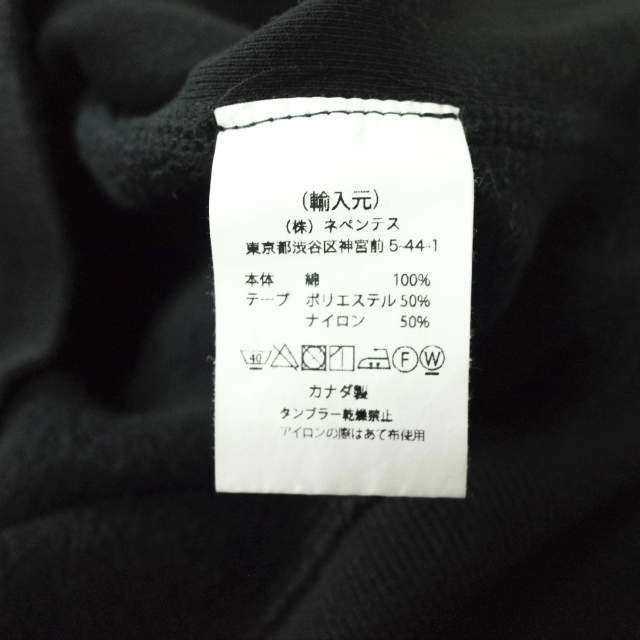 Engineered Garments Engineered Garments エンジニアードガーメンツ カナダ製 Crew Neck Sweat  20oz Fleece ラメ側章 クルーネックスウェット S ブラック トレーナー 裏起毛 ラグラン プルオーバー トップス【中古】【Engineered  Garments】の通販 by USED SELECT SHOP ...