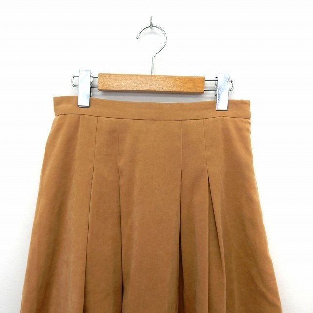 dazzlin(ダズリン)のダズリン dazzlin スカート 膝下丈 ミモレ タック フレア サイドジップ レディースのスカート(ロングスカート)の商品写真