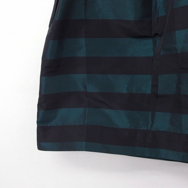 SLOBE IENA(スローブイエナ)のイエナ スローブ IENA SLOBE スカート ナイロン ボーダー フレア ミ レディースのスカート(ミニスカート)の商品写真