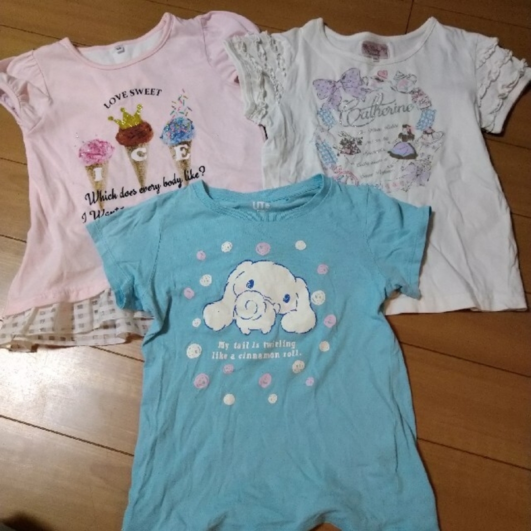 UNIQLO(ユニクロ)の☆S☆様　専用 キッズ/ベビー/マタニティのキッズ服女の子用(90cm~)(Tシャツ/カットソー)の商品写真