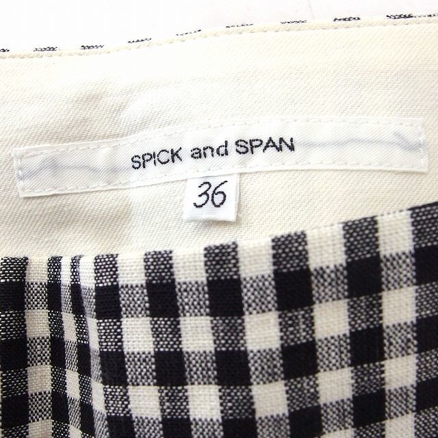 Spick & Span(スピックアンドスパン)のスピック&スパン Spick&Span スカート ギンガムチェック 台形 ミニ レディースのスカート(ミニスカート)の商品写真